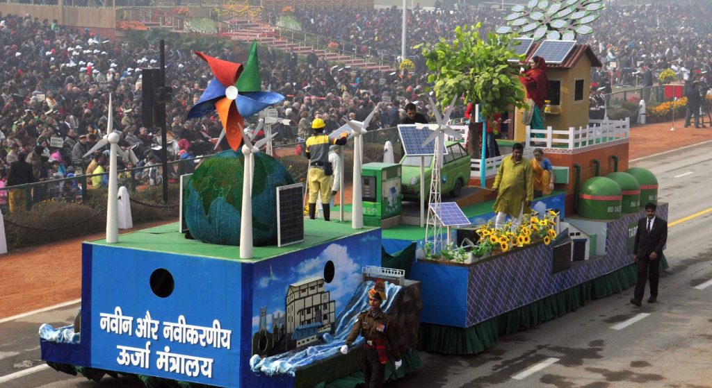 Renewable Energy Focus in Republic Day Parade