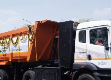 India’s 1st hydrogen truck deploy by Adani Enterprises