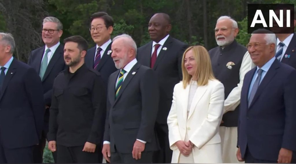 PM Modi Pushes Climate Fund at G7, Urges Fair Climate Action