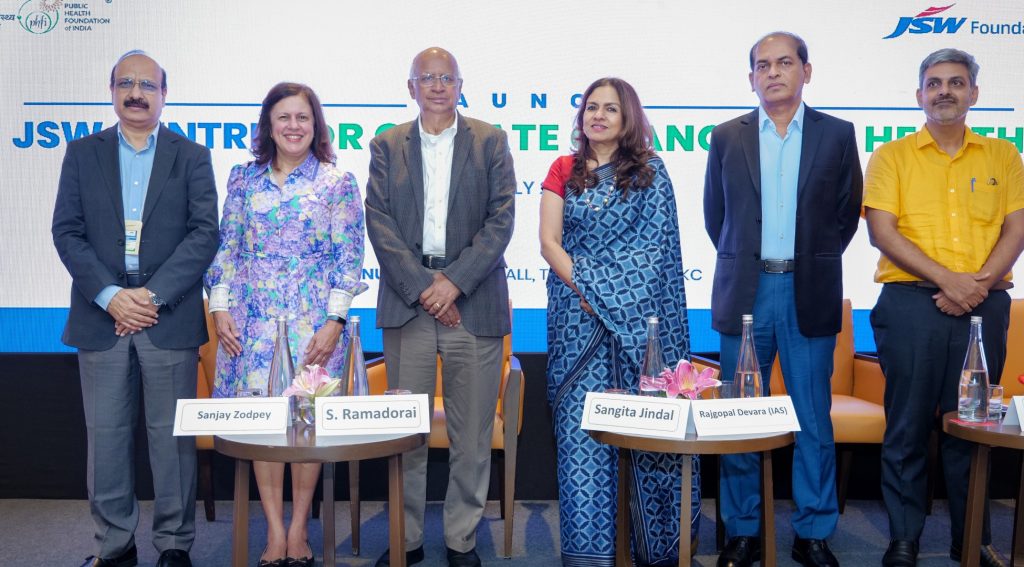 JSW, PHFI Join Forces on Climate Change and Health