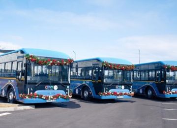 SWITCH Mobility's E-Buses Head to Mauritius as Part of 100-Unit Export Deal