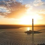 Dual Towers Light Up Gobi, Powering China's Future