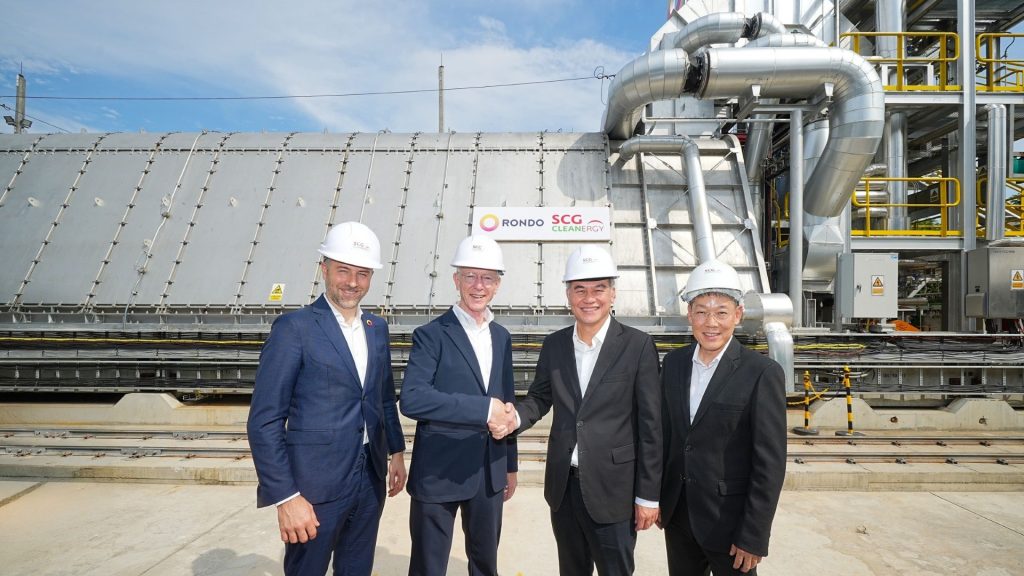 SCG Cleanergy, Rondo Launch Southeast Asia’s First Industrial Heat Battery